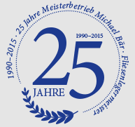 25 Jahre Fliesenlegermeister Michael Bär